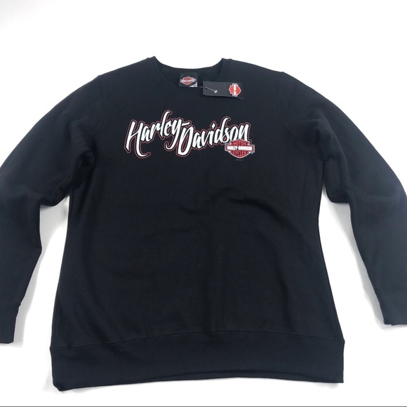 Harley-Davidson Tops - Harley Davidson Free Spirit Crewneck Sweatshirt L